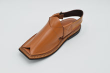 Load image into Gallery viewer, LP-S03 Charsada Peshawari Chappal Tan - La Pelle Store
