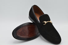 Load image into Gallery viewer, LP-E02 Horsebit Suede Leather - La Pelle Store
