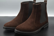 Load image into Gallery viewer, LP-500 Chelsea Boots Brown Suede Leather - La Pelle Store
